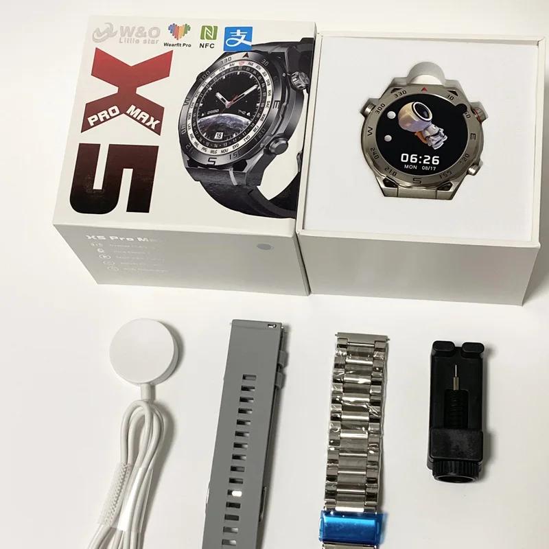 NFC Ʈ ġ X5 Pro Max, WearFit   ġ̽,    Ʈ ,  ȭ  ÷̾, 1.39 ġ, ǰ